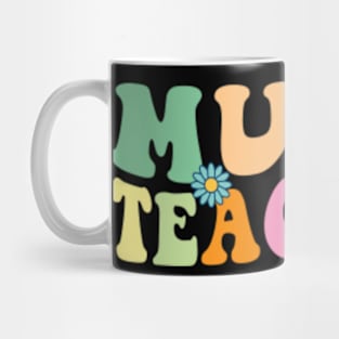 Groovy Music Teacher Retro Mug